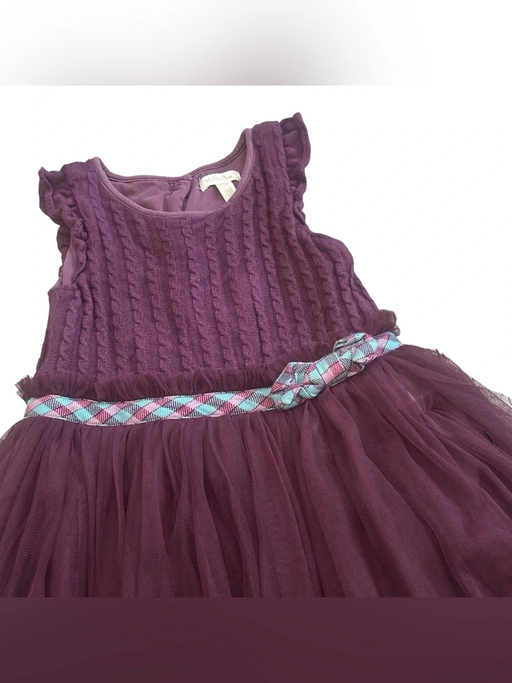 Matilda Jane Soirée Knit Tulle Dress Youth Girl Size 6